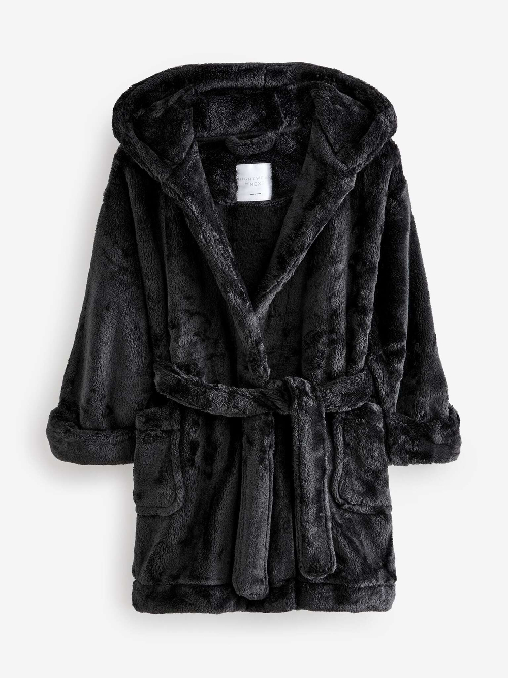 Халат для девочки Next 974-533, Черный