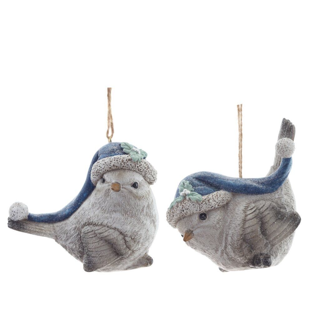 GAEM Фигурка декоративная подвесная "Птичка", L9,5 W5 H8 см, 2в.