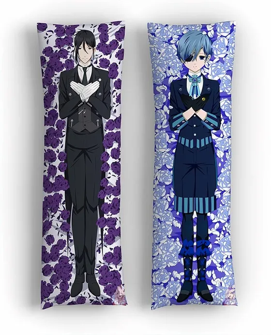 Дакимакура Себастьян Михаэлис и Сиэль Фантомхайв