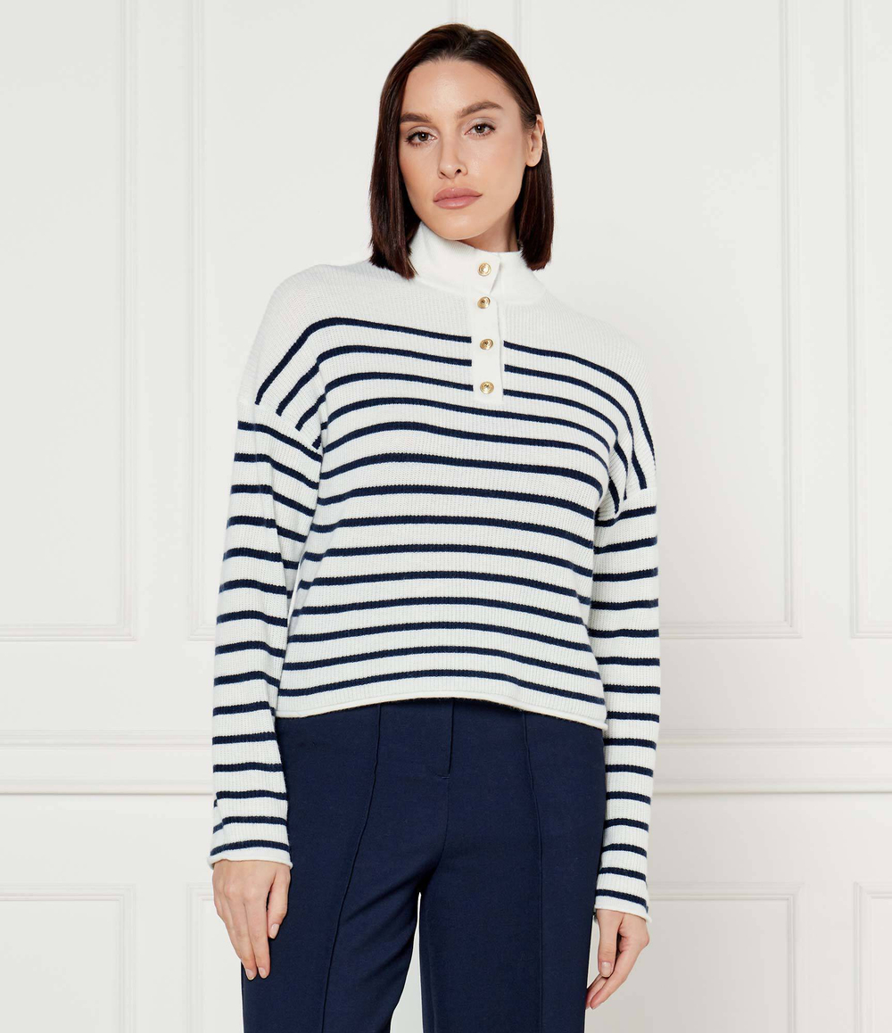 Шерстяной свитер Tommy Hilfiger - белый(WW0WW44981)