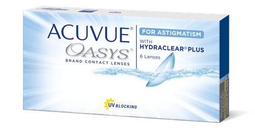 ACUVUE OASYS for ASTIGMATISM with HYDRACLEAR® PLUS (6 линз) -1,75
