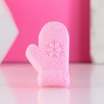 Бомбочка для ванны в форме варежки с ягодным ароматом - 100 гр.