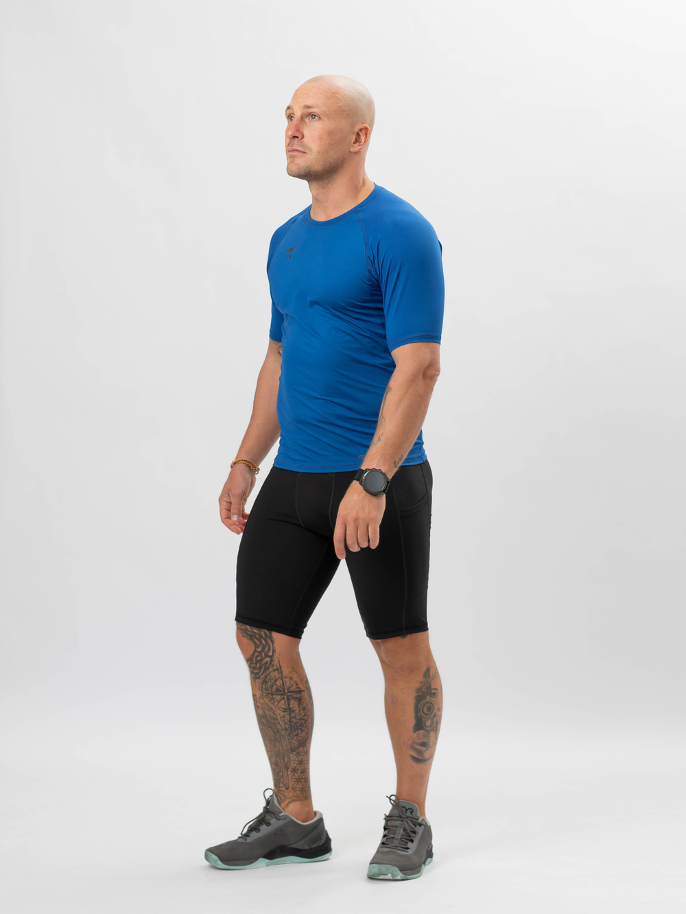 Спортивная футболка DRI FIT реглан TOTEMIC CLO василек