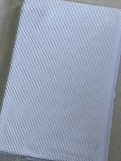 Покрывало 200х260 Zucchi bianco белое