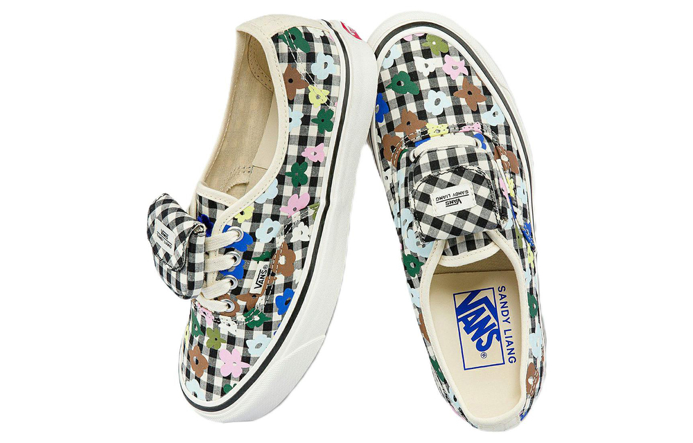 Authentic Sandy Liang x Authentic Vans 44 Dx "Checkerboard Floral"