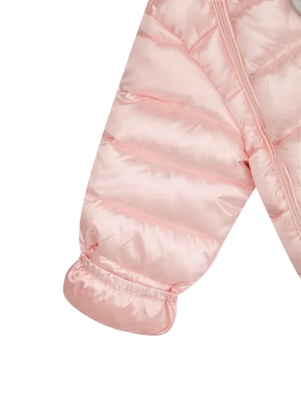 Демисезонный комбинезон-трансформер Наследник Выжанова для малыша Розовый