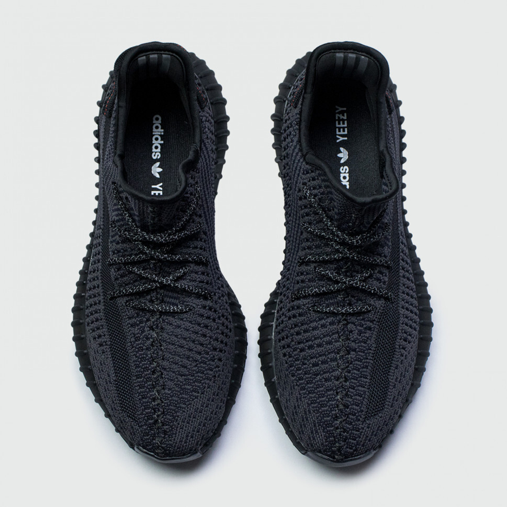 кроссовки Adidas Yeezy 350 boost v2 Triple Black Wmns