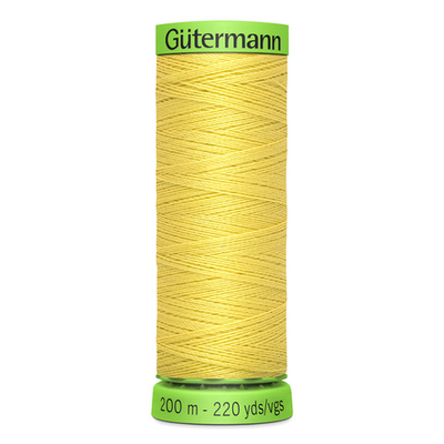 Нитки для тонких тканей Gutermann Extra Fine 150 (200 метров), 5 кат. | 580 грушево-желтый