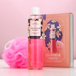 Подарочный набор «Сказочная забота»: гель для душа 250 мл и мочалка для тела, Чистое счастье