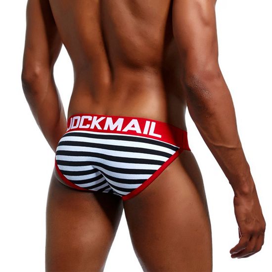 Мужские трусы танга красные JOCKMAIL JM3027-8