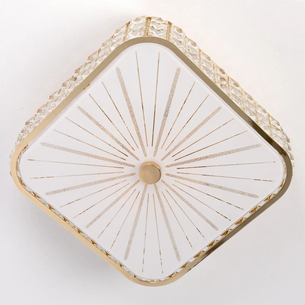 Citilux Портал CL324242 Люстра хрустальная Золото