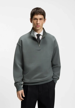 Свитшот на молнии Hugo DURTY - open grey twentysix