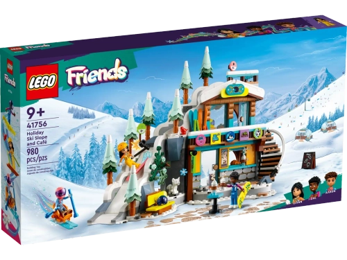 Конструктор LEGO Friends 41756 Каникулы: Лыжная трасса и кафе