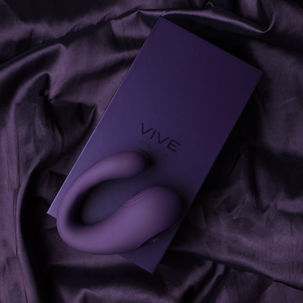 VIVE - Вибромассажер Yoko тройного действие с функцией пульсации