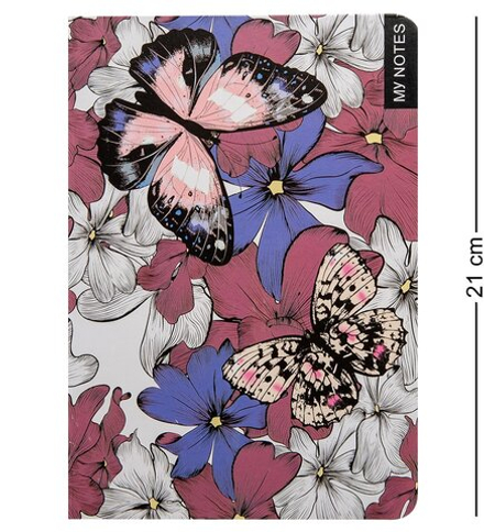 BM-18/4 Блокнот бол. «Тропические бабочки» (твердая обложка)