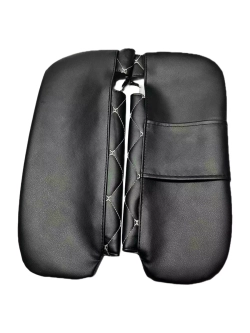 Чехлы на козырьки Hyundai Solaris (2011-2017) белая Бабочка