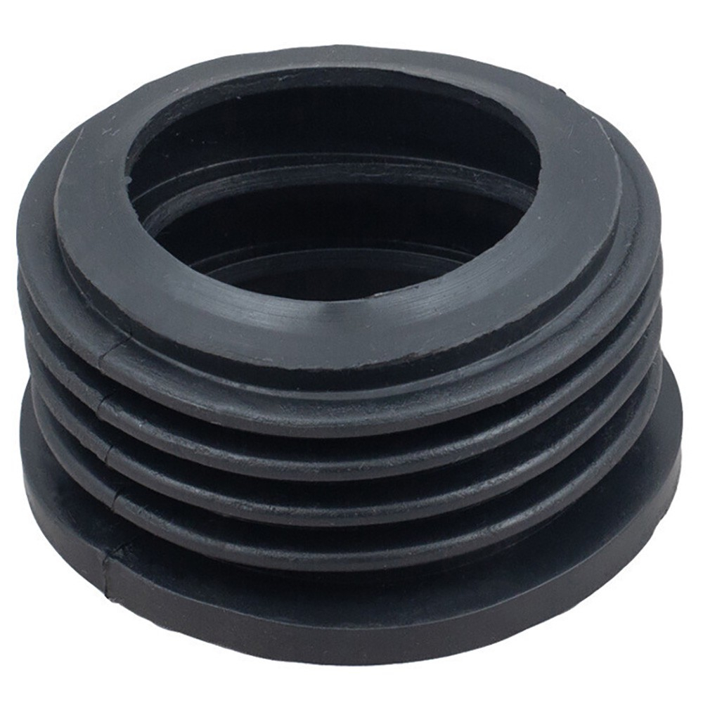 Тапер переходной канализационный 73/50 мм с чугуна на пластик с манжетой (уп.100 шт)