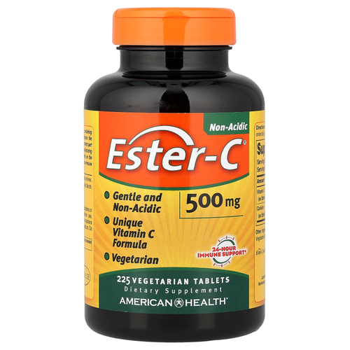 American Health, Ester-C®, 225 вегетарианских таблеток (500 мг в одной таблетке)