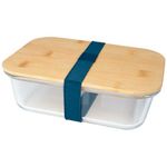 Roby Стеклянный контейнер для завтрака с бамбуковой крышкой