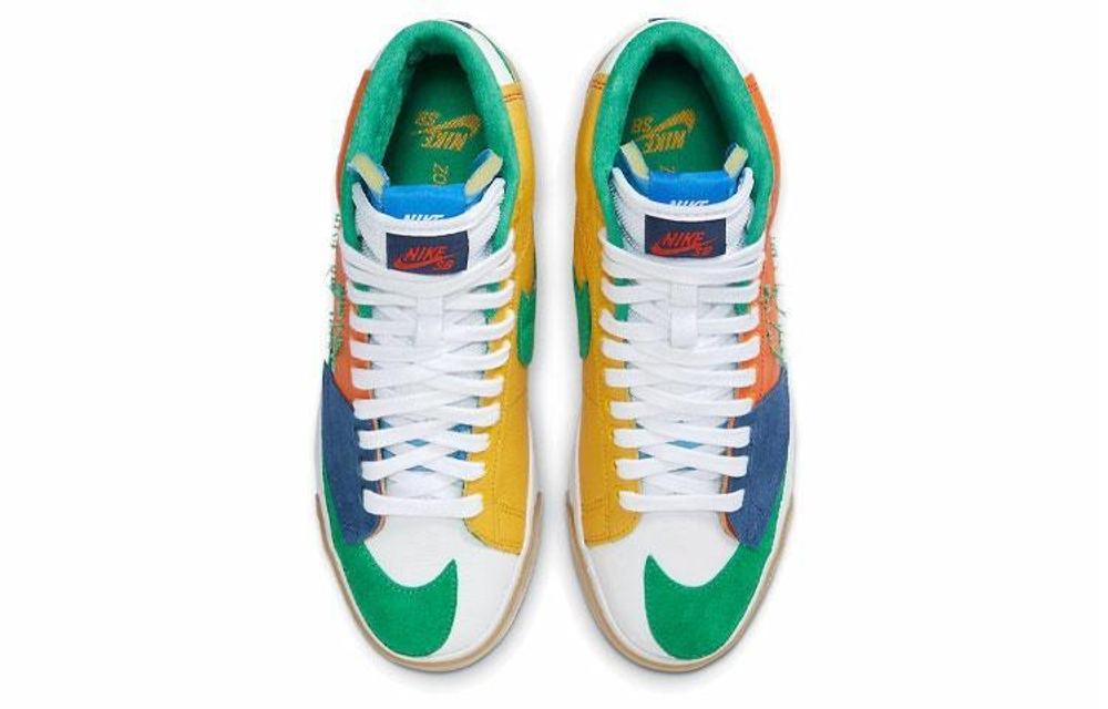 Кроссовки Nike Blazer Mid Edge L "Safety Orange"