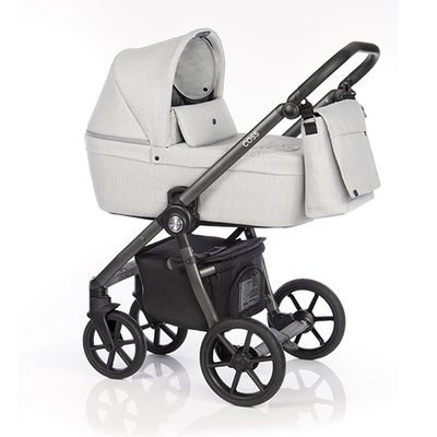 Детская коляска Roan Coss 2 в 1 New 2020 Grey (Cерый)
