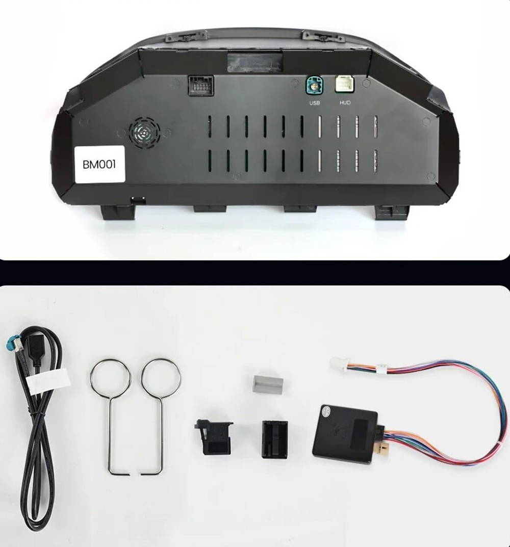 Электронная панель приборов BMW X5 F15, X6 F16 2014-2019 - Radiola RDL-1261 с LCD / ЖК 12.3" экраном QLED