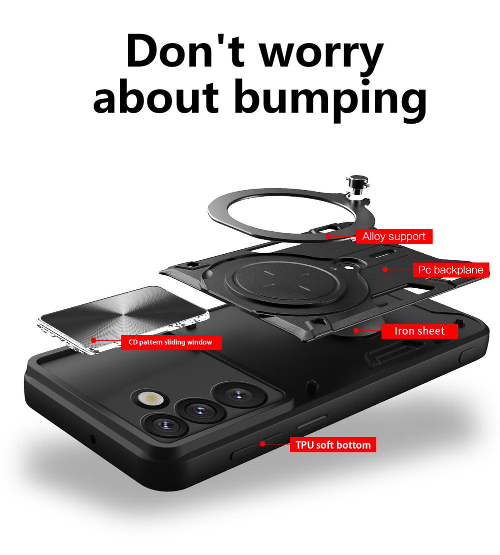 Чехол с кольцом Big Ring Case для Samsung Galaxy S24