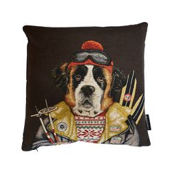 Подушка "Олень/хаски/сенбернар-лыжник"