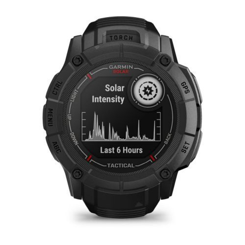 Умные часы Garmin Instinct 2X Solar Tactical Edition, черный
