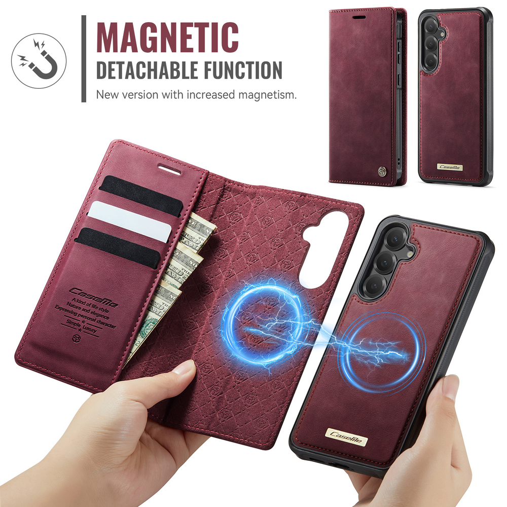 Чехол-кошелек CaseMe 2 in 1 MagSafe Samsung Galaxy S24