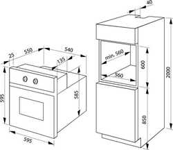 Духовой шкаф Hansa BOES69475