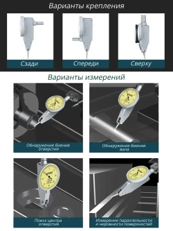 Индикатор рычажный ИРБ часового типа высокоточный SYNTEK