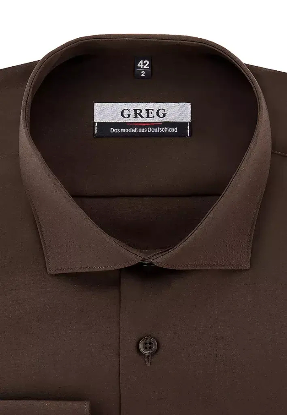 Сорочка GREG Сlassic fit 540/119/BR "База"