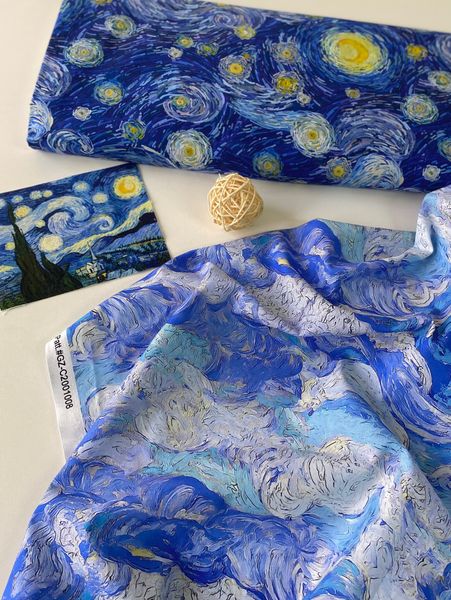 Ван Гог #6, хлопок Handmade Fabrics 5