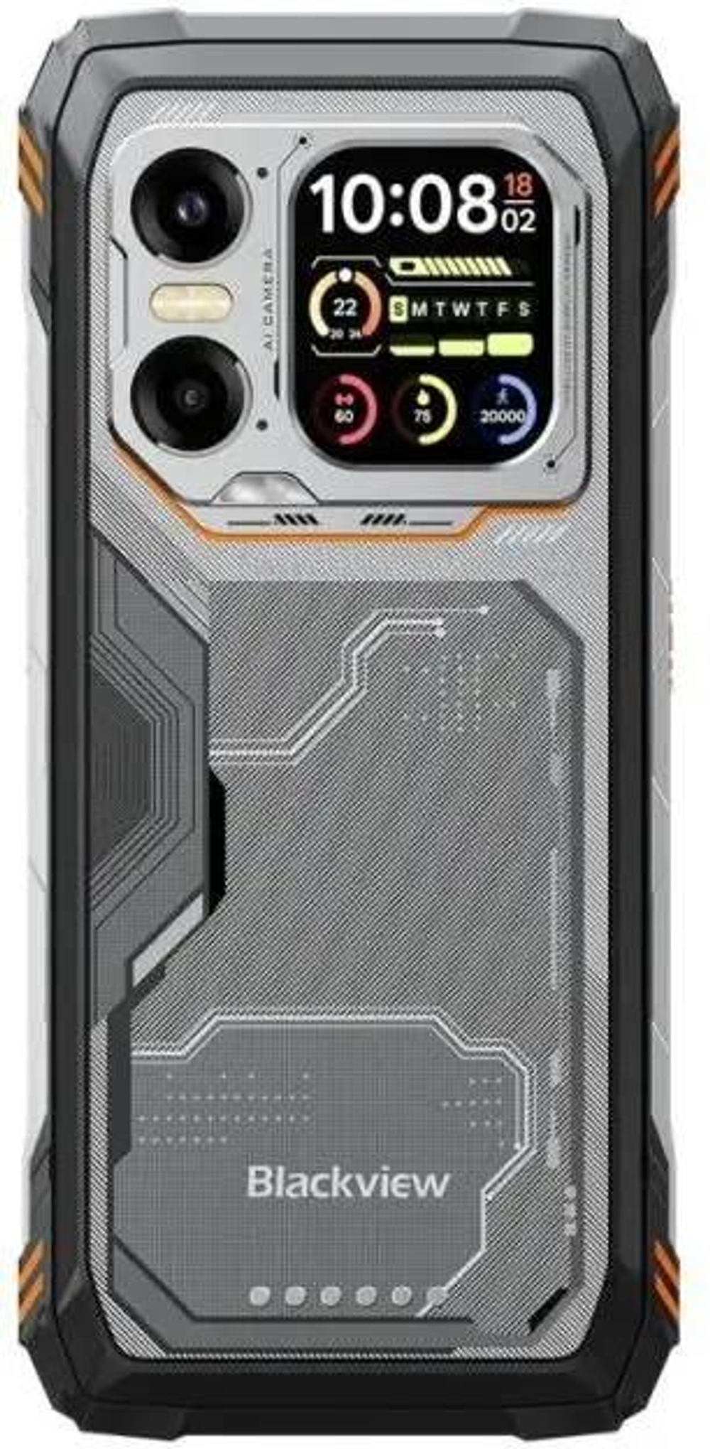 6.78" Смартфон BLACKVIEW Xplore1 12/256Gb,  NFC,  IPS,  120Гц,  20000мAч,  оранжевый
