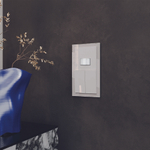 Датчик движения встраиваемый VOLTUM S70, (белый глянцевый)