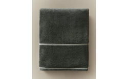 Zara Home Полотенце для лица и рук из хлопка, зелёный · 1588/013
