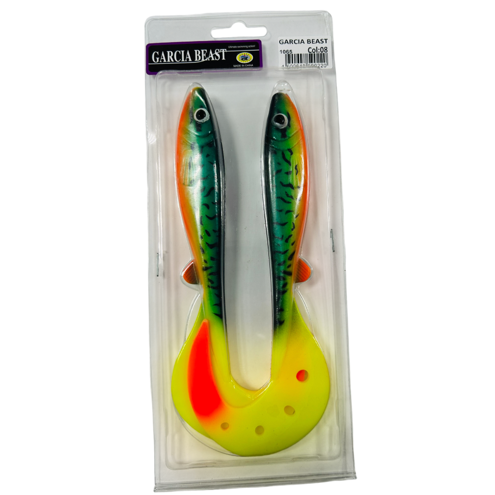 Силиконовая приманка GARCIA BEAST 19см COL08 №74