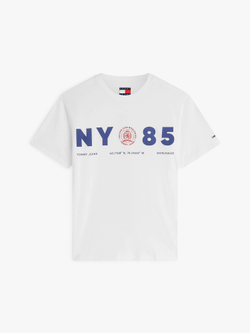 Футболка Tommy Jeans Relaxed Fit NY 85 Ecru