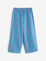 Брюки широкие для девочки Next E29-135, Синий, Зеленый