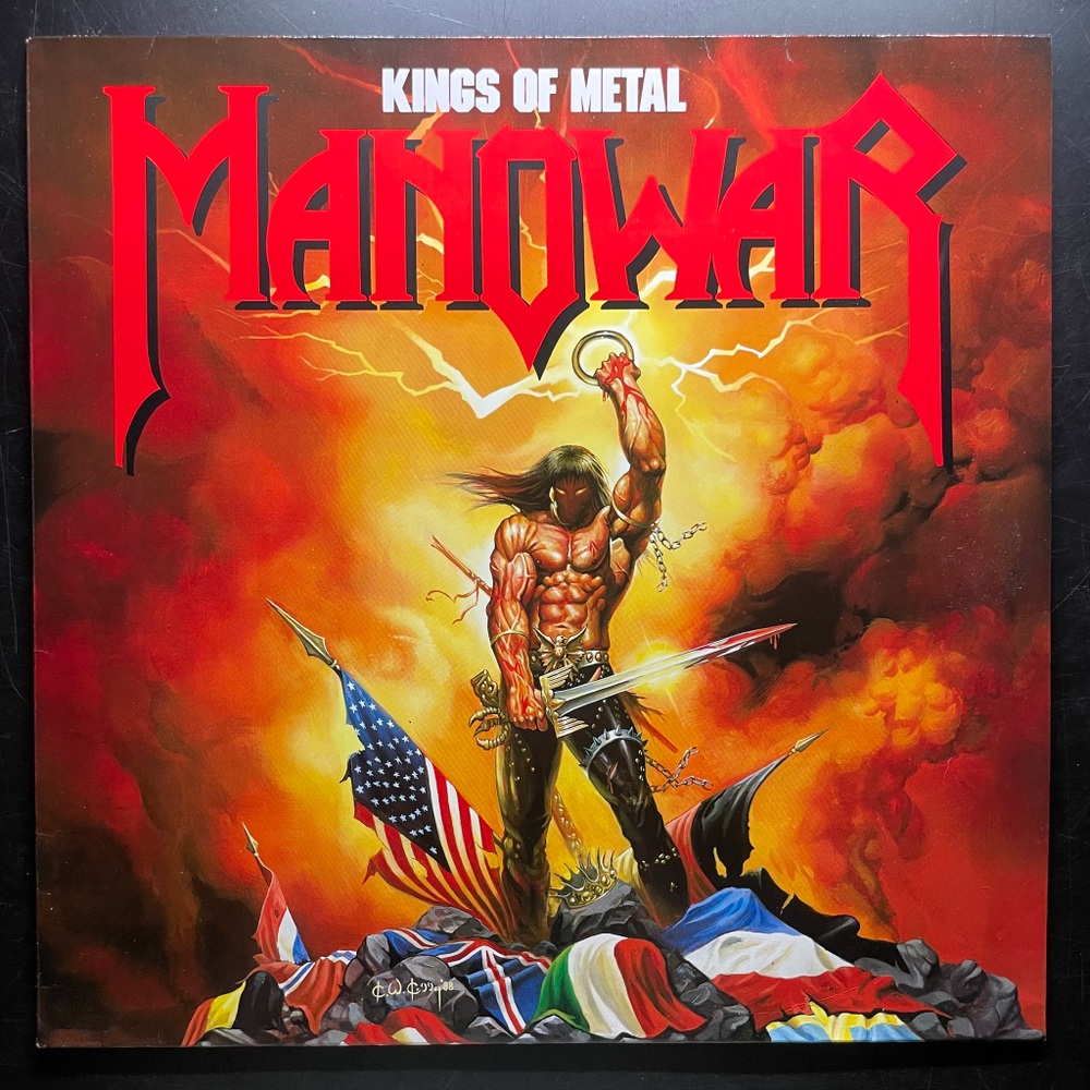 Manowar ‎– Kings Of Metal (Германия 1988г.)
