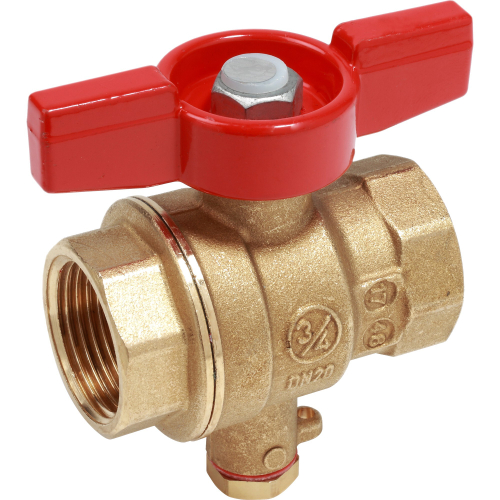 Кран шаровой Giacomini 1/2quot; ВР-ВР для зонда