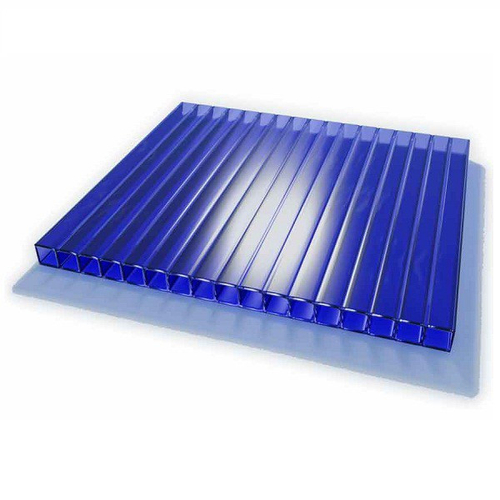 Поликарбонат сотовый Borrex синий 6000х2100х16 мм