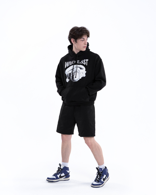 HOODIE "RING" BLACK — ПРЕДЗАКАЗ