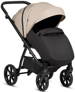 Детская коляска Tutis Uno 6 Plus Essential collection 3 в 1 с автокреслом Elo Lux EduSky Black 1602180 Beige