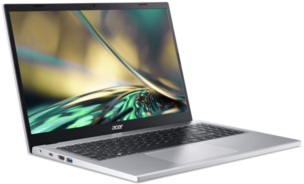 Ноутбук  Acer Aspire 3 A315-24P-R3CD 15.6 ", Ryzen 5, 8 Гб RAM, 512 Гб SSD, Radeon 610M, Серебристый