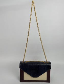 Сумка Celine Tri Color Python and Leather Pocket