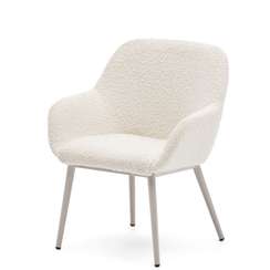 Детский стульчик Konna, белое букле