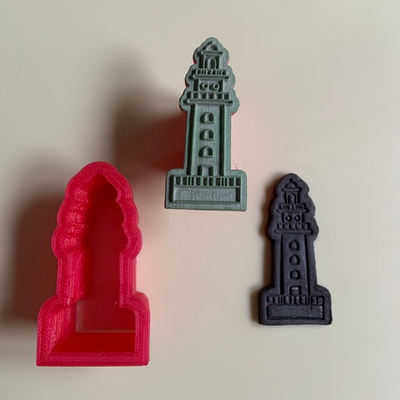 Штамп с вырубкой «Маяк №1»