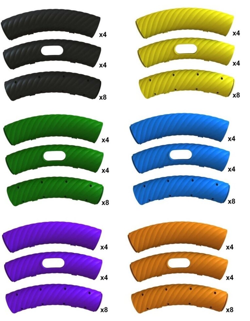 Гнезда на растяжках